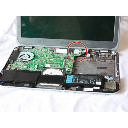 Замена беспроводной мини-карты Dell Inspiron 14z-5423